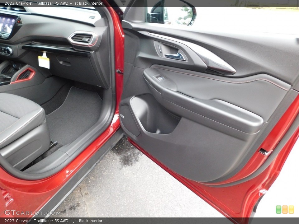 Jet Black Interior Door Panel for the 2023 Chevrolet TrailBlazer RS AWD #145172990