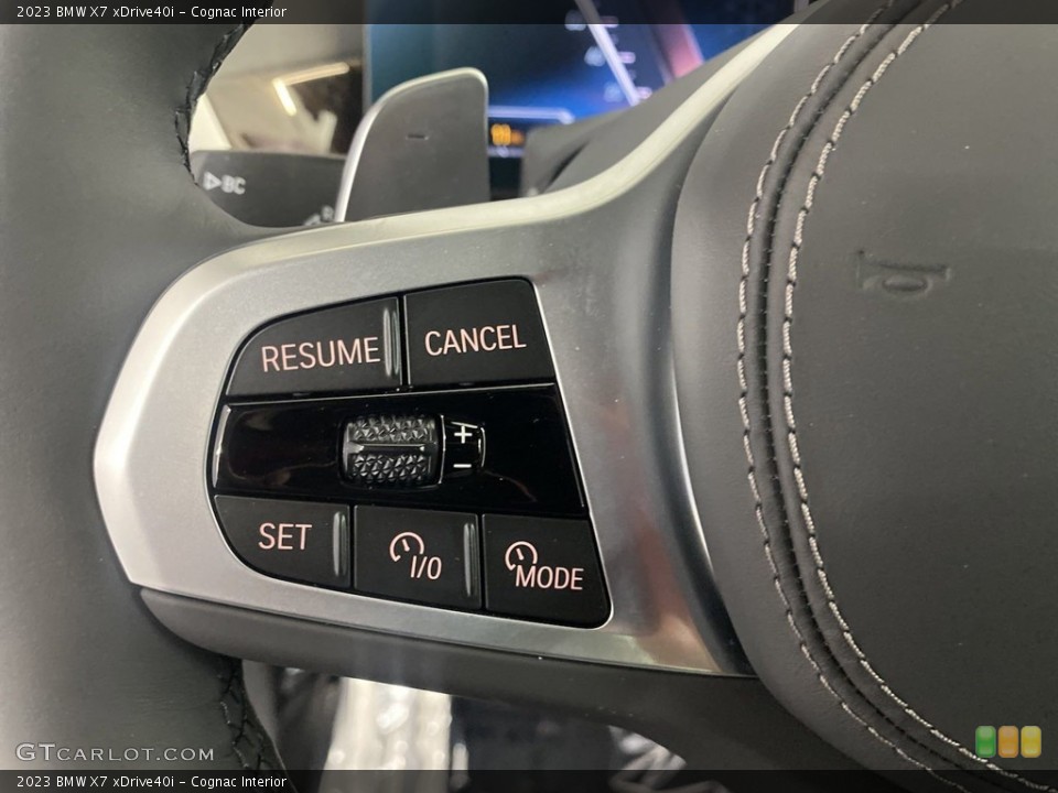 Cognac Interior Steering Wheel for the 2023 BMW X7 xDrive40i #145173710