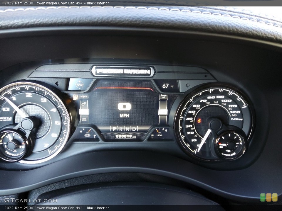 Black Interior Gauges for the 2022 Ram 2500 Power Wagon Crew Cab 4x4 #145176371