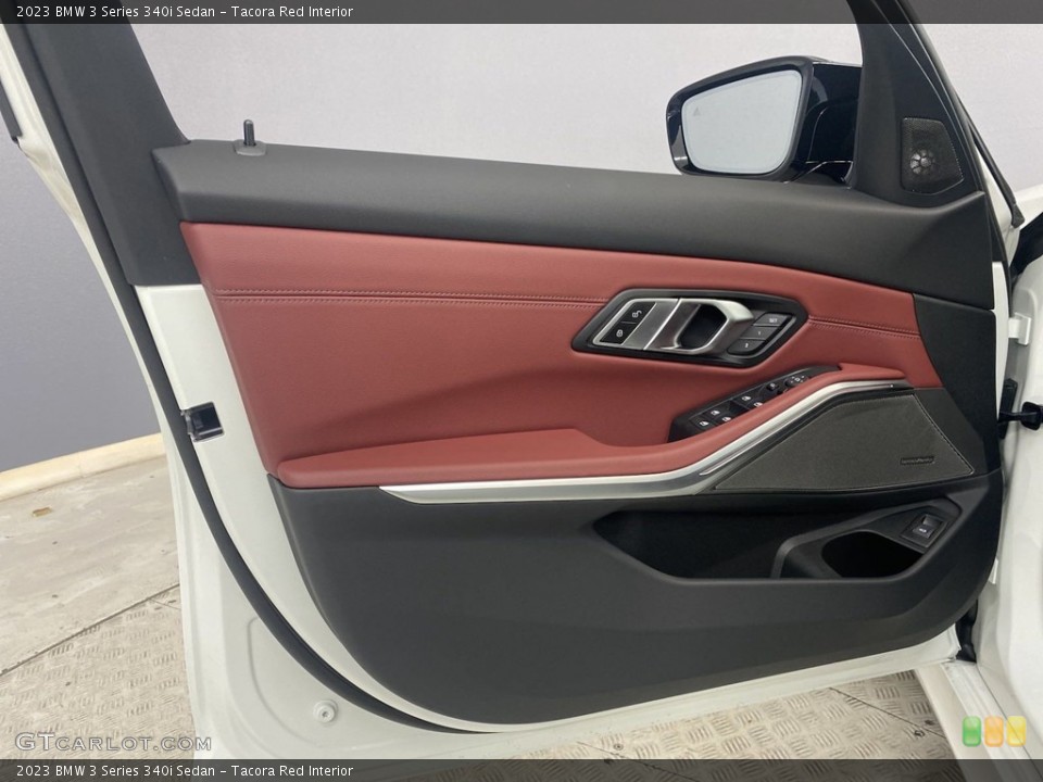 Tacora Red Interior Door Panel for the 2023 BMW 3 Series 340i Sedan #145177997
