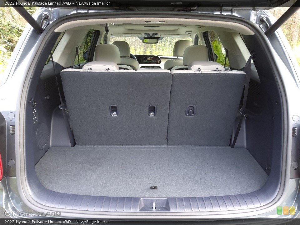 Navy/Beige Interior Trunk for the 2022 Hyundai Palisade Limited AWD #145184379
