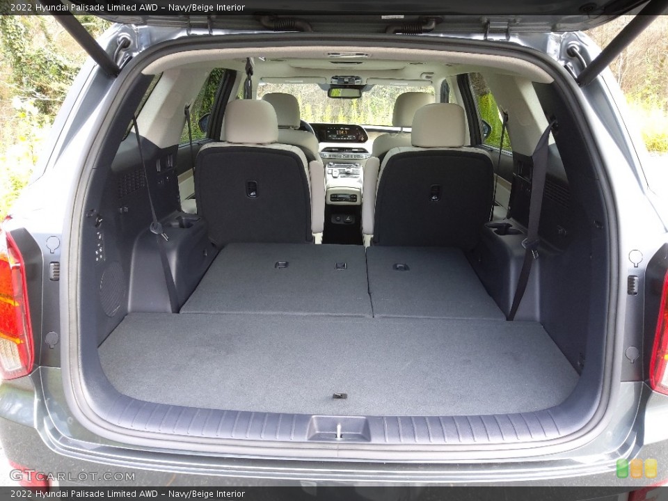 Navy/Beige Interior Trunk for the 2022 Hyundai Palisade Limited AWD #145184400