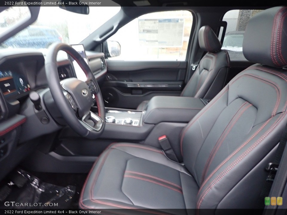 Black Onyx 2022 Ford Expedition Interiors