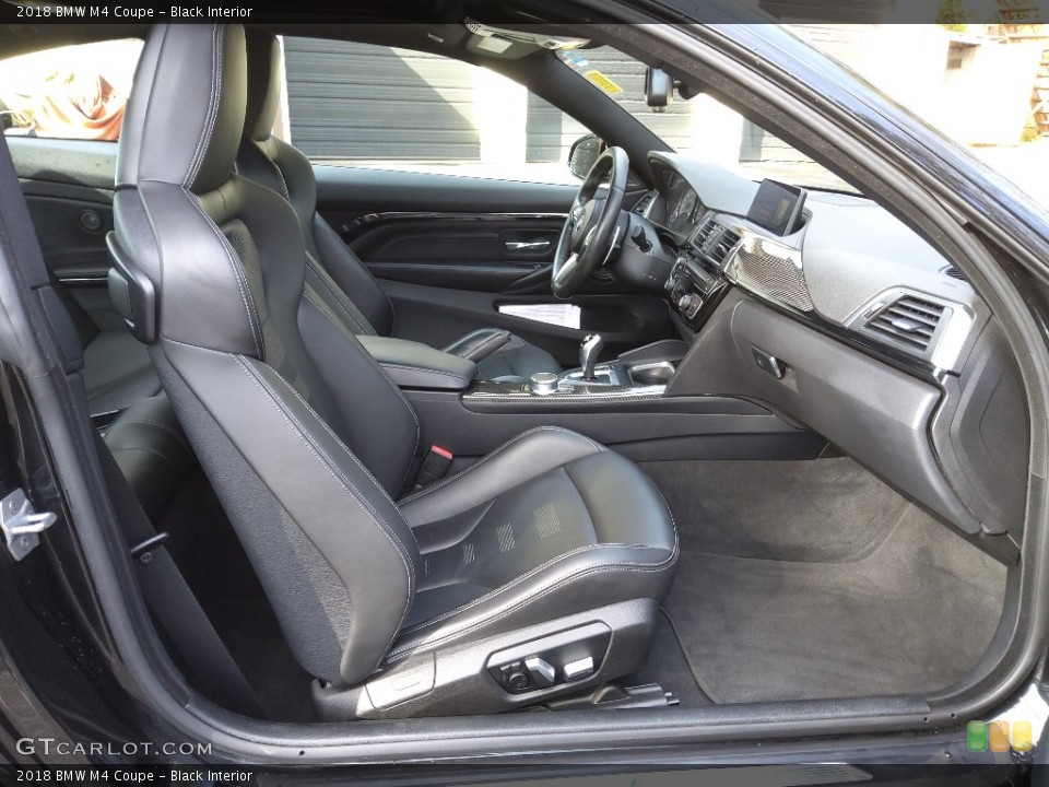 Black 2018 BMW M4 Interiors
