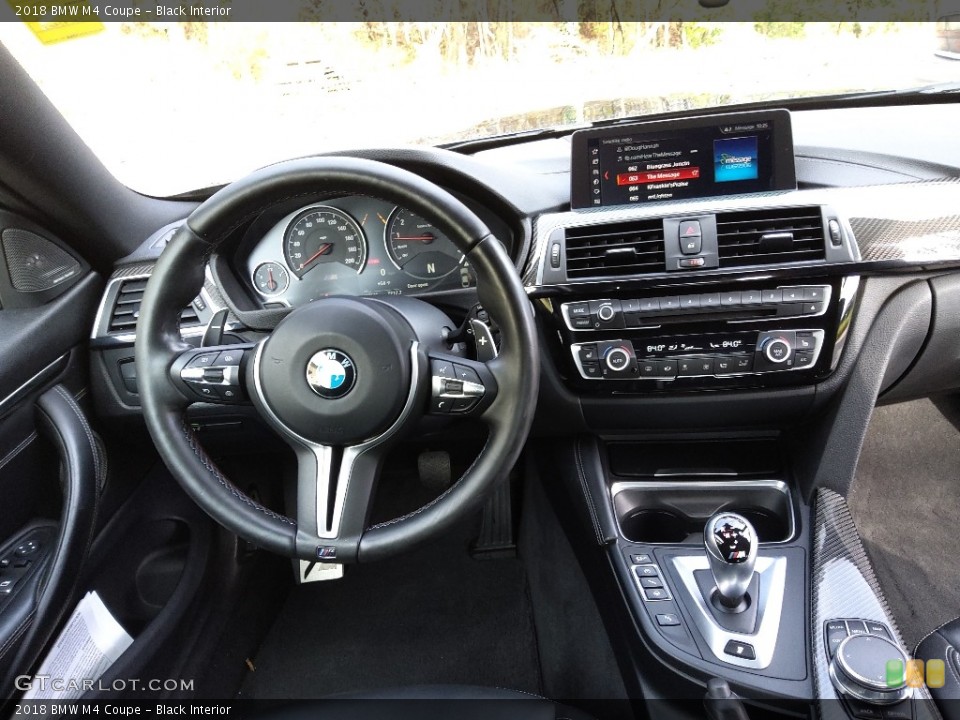 Black Interior Dashboard for the 2018 BMW M4 Coupe #145185117