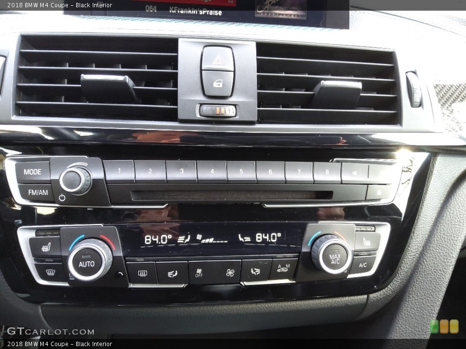 Black Interior Controls for the 2018 BMW M4 Coupe #145185228