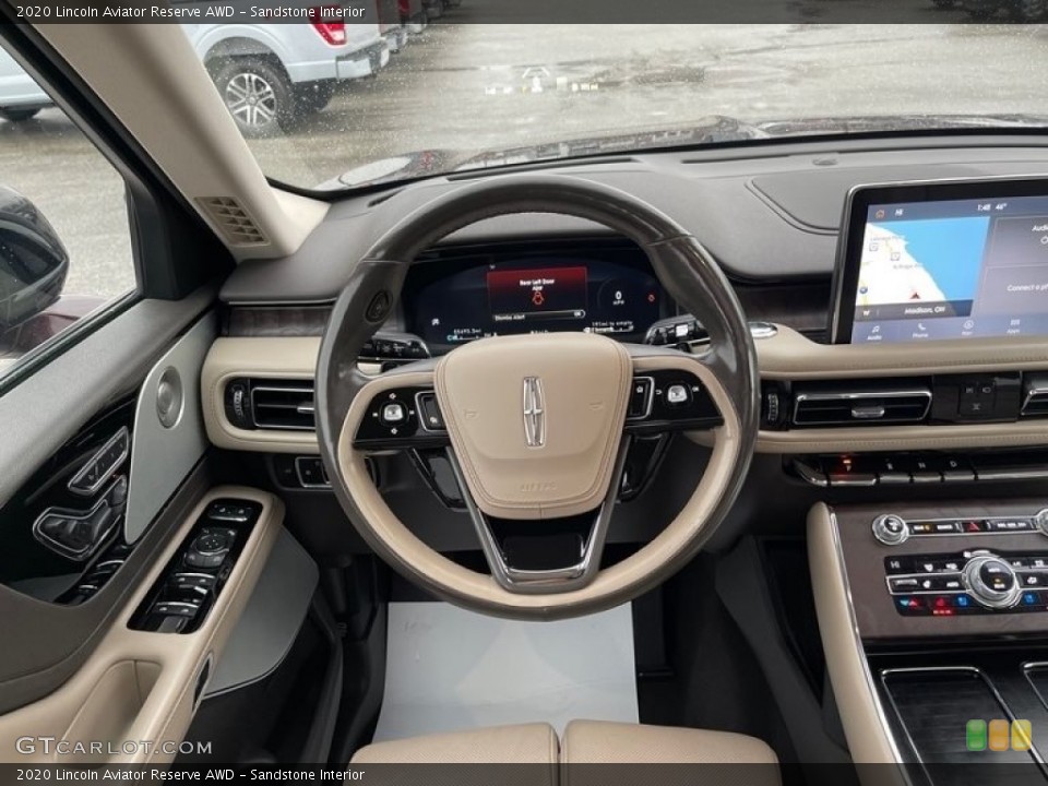 Sandstone Interior Front Seat for the 2020 Lincoln Aviator Reserve AWD #145185399