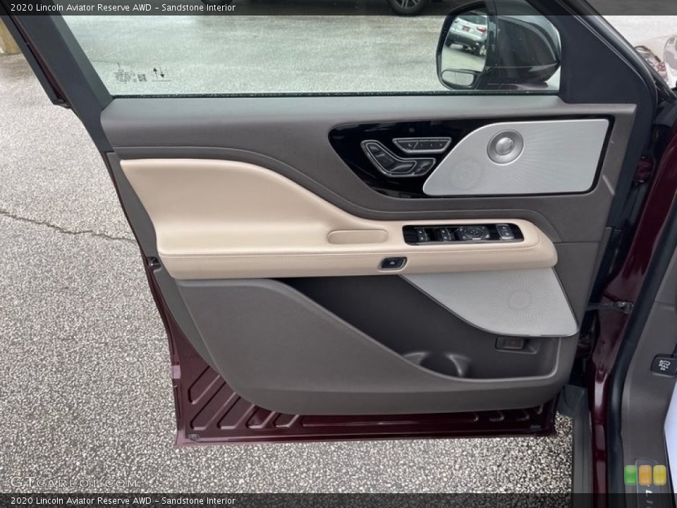 Sandstone Interior Door Panel for the 2020 Lincoln Aviator Reserve AWD #145185450