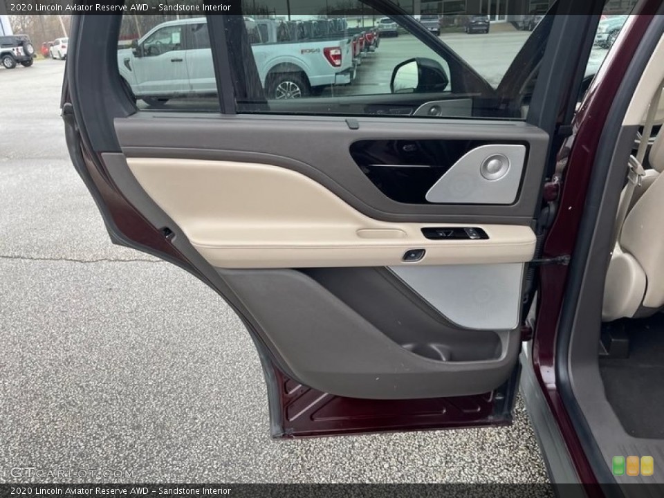 Sandstone Interior Door Panel for the 2020 Lincoln Aviator Reserve AWD #145185471