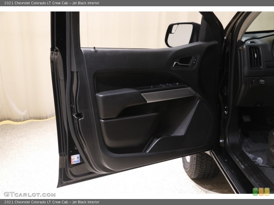 Jet Black Interior Door Panel for the 2021 Chevrolet Colorado LT Crew Cab #145187097