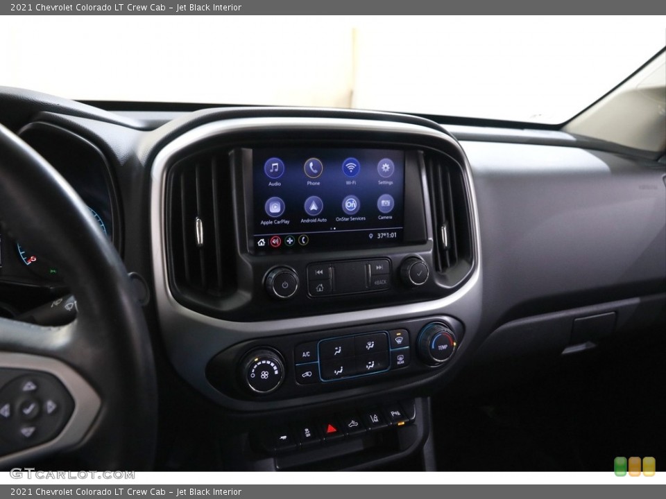 Jet Black Interior Controls for the 2021 Chevrolet Colorado LT Crew Cab #145187121