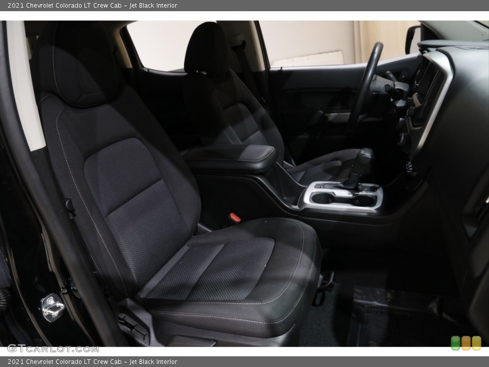 Jet Black Interior Front Seat for the 2021 Chevrolet Colorado LT Crew Cab #145187148