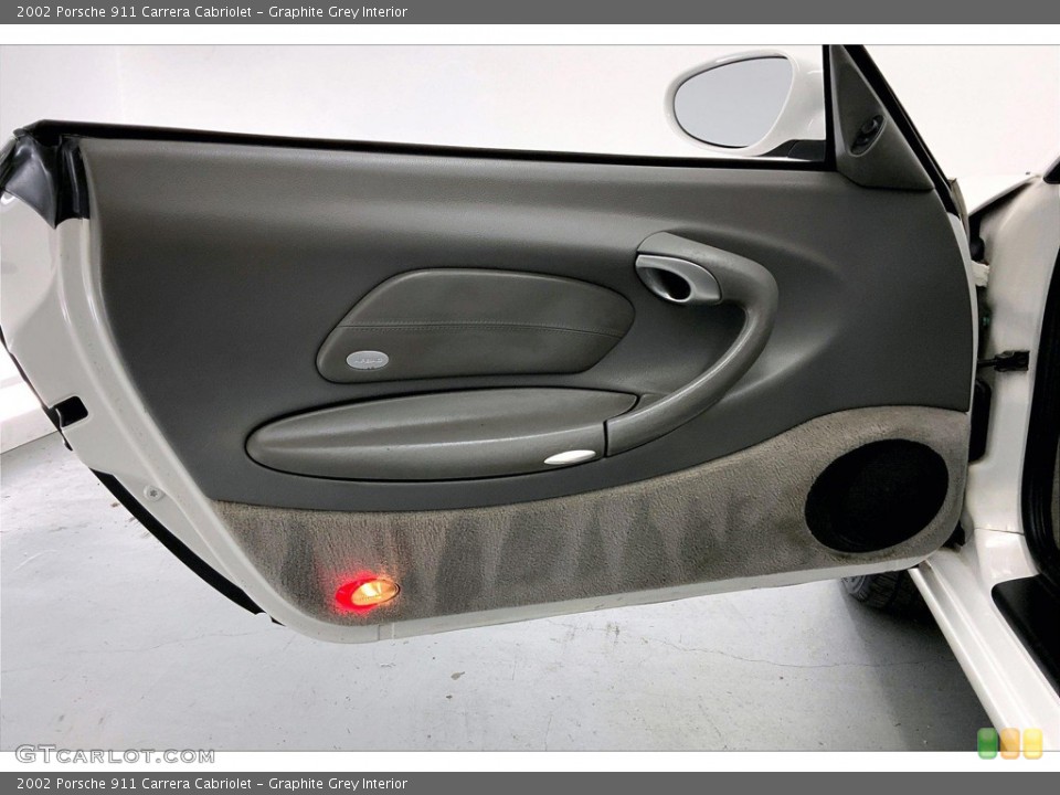 Graphite Grey Interior Door Panel for the 2002 Porsche 911 Carrera Cabriolet #145187343