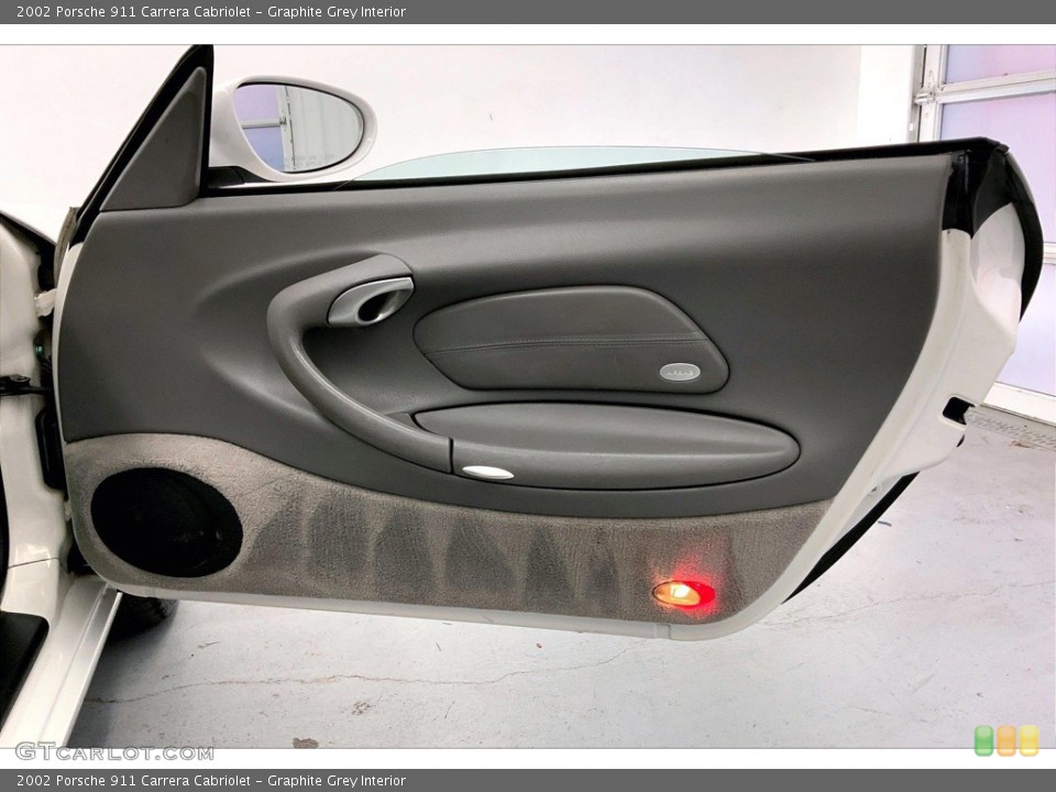 Graphite Grey Interior Door Panel for the 2002 Porsche 911 Carrera Cabriolet #145187352