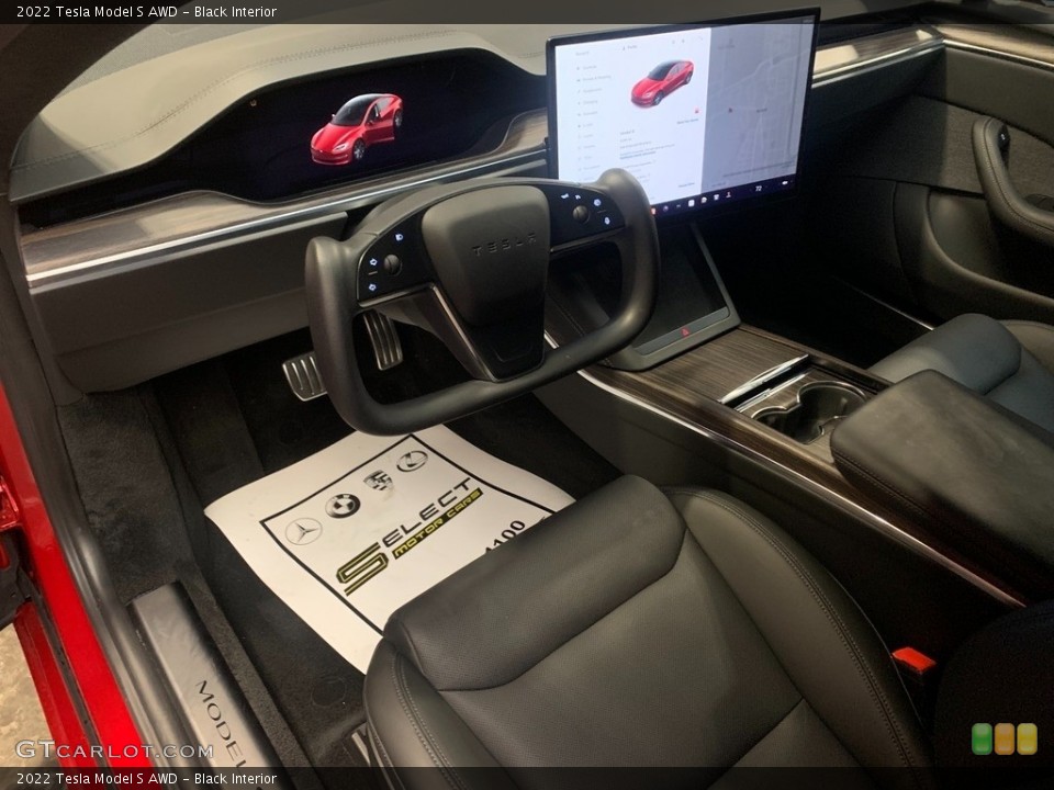Black Interior Photo for the 2022 Tesla Model S AWD #145188855