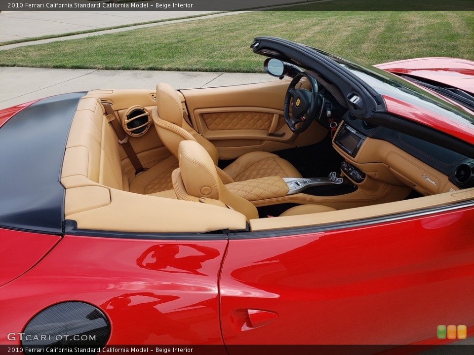 Beige Interior Front Seat for the 2010 Ferrari California  #145190004