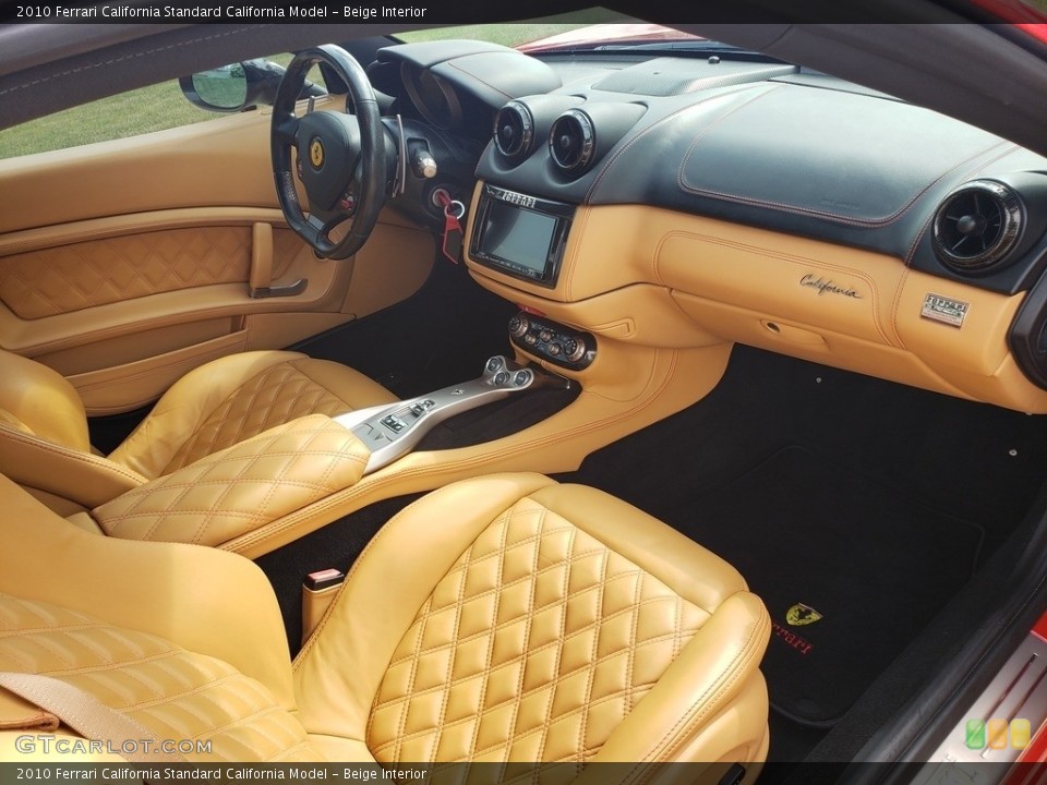 Beige Interior Front Seat for the 2010 Ferrari California  #145190148