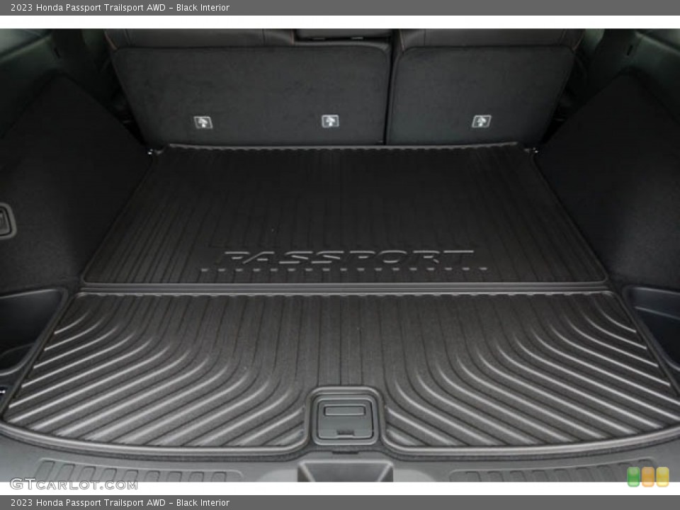 Black Interior Trunk for the 2023 Honda Passport Trailsport AWD #145193914