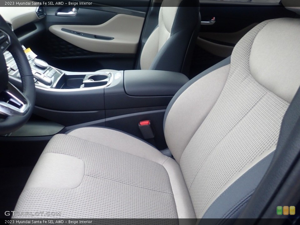 Beige Interior Front Seat for the 2023 Hyundai Santa Fe SEL AWD #145194541
