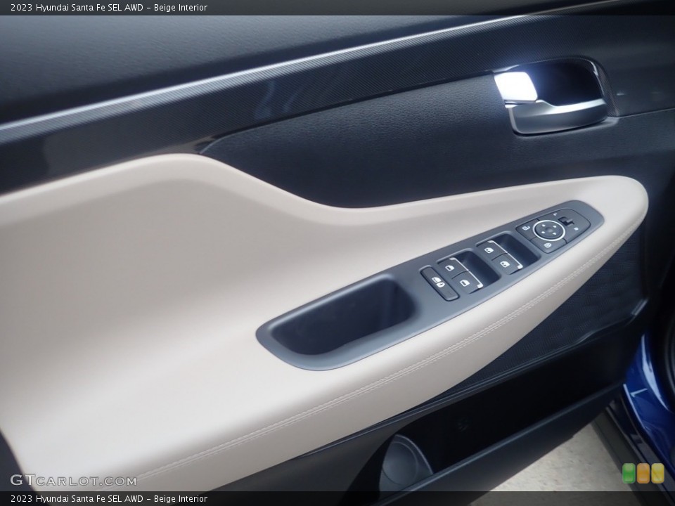 Beige Interior Door Panel for the 2023 Hyundai Santa Fe SEL AWD #145194613