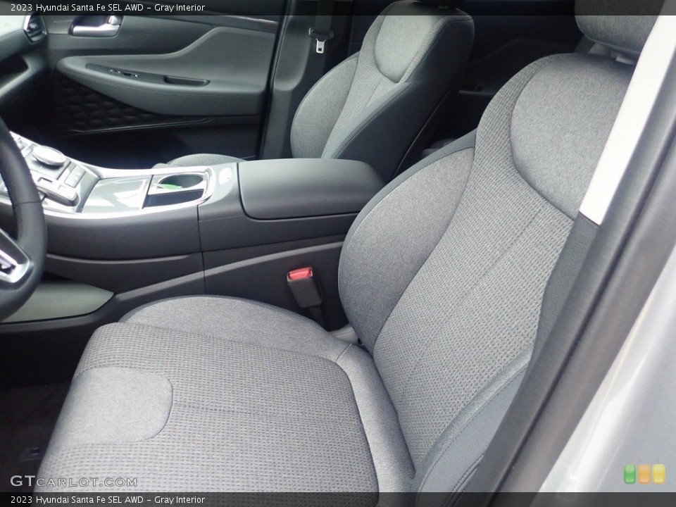Gray Interior Front Seat for the 2023 Hyundai Santa Fe SEL AWD #145195501