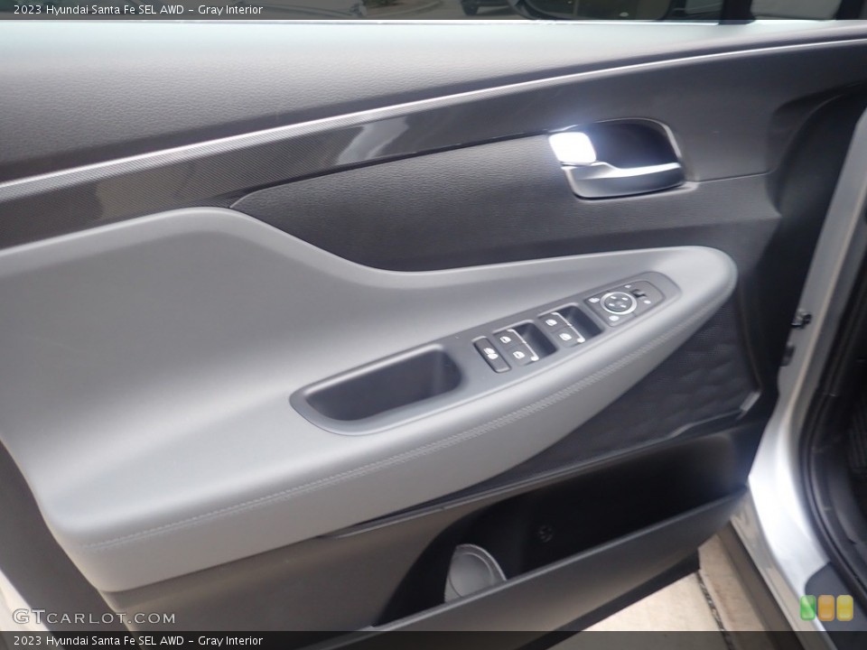Gray Interior Door Panel for the 2023 Hyundai Santa Fe SEL AWD #145195567