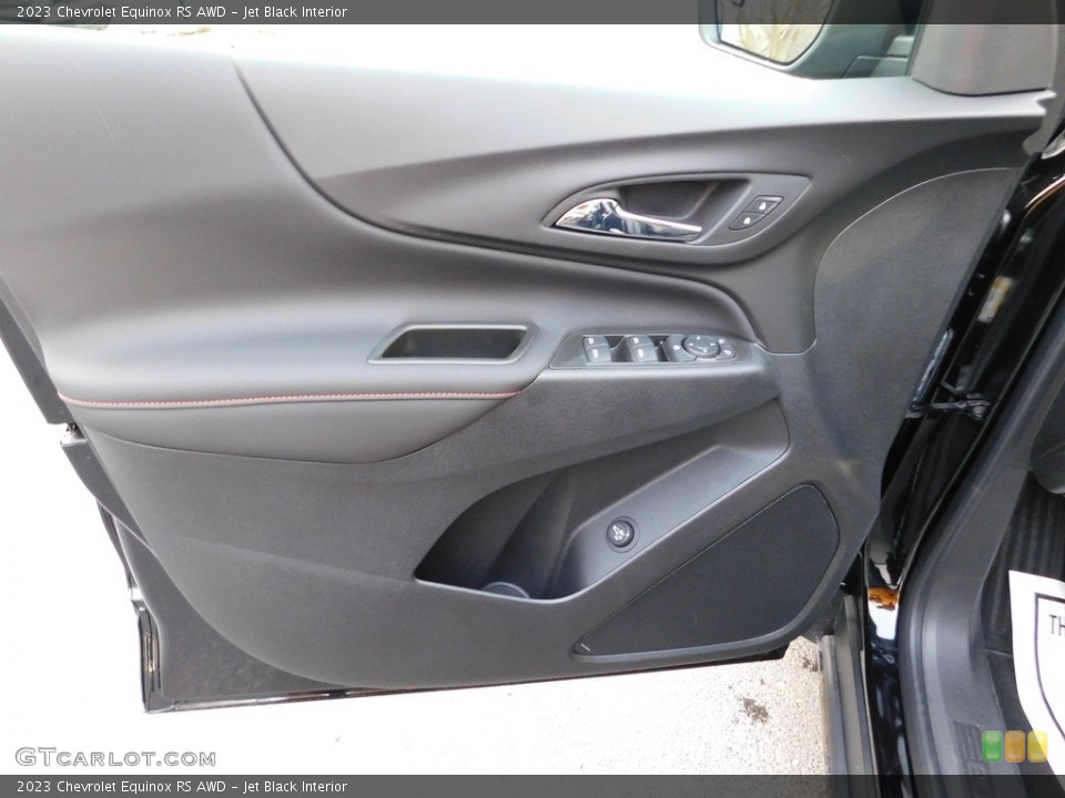 Jet Black Interior Door Panel for the 2023 Chevrolet Equinox RS AWD #145197274
