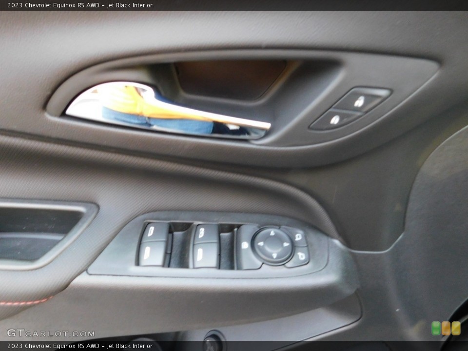 Jet Black Interior Door Panel for the 2023 Chevrolet Equinox RS AWD #145197292