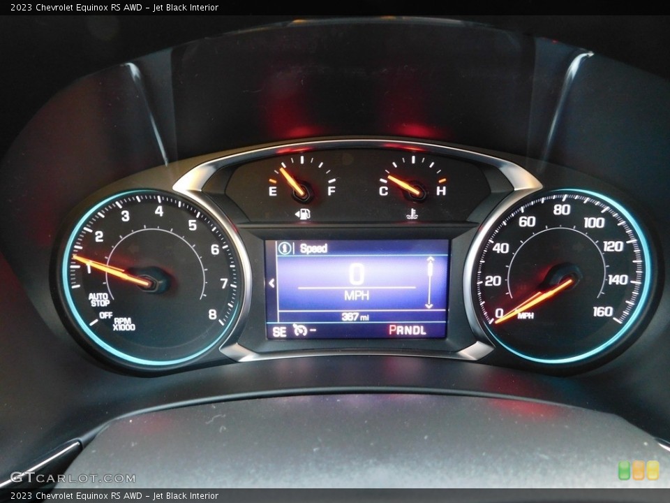Jet Black Interior Gauges for the 2023 Chevrolet Equinox RS AWD #145197469
