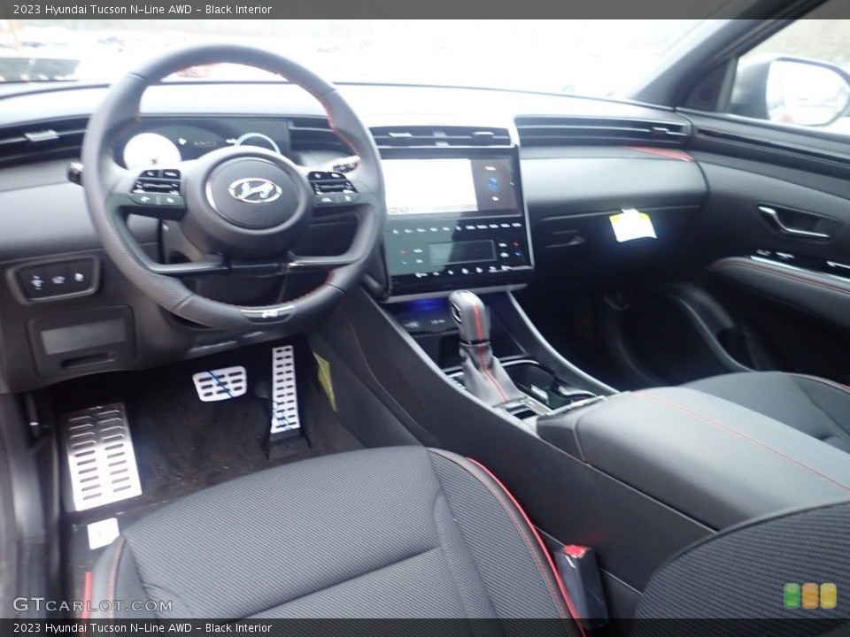 Black Interior Photo for the 2023 Hyundai Tucson N-Line AWD #145197949