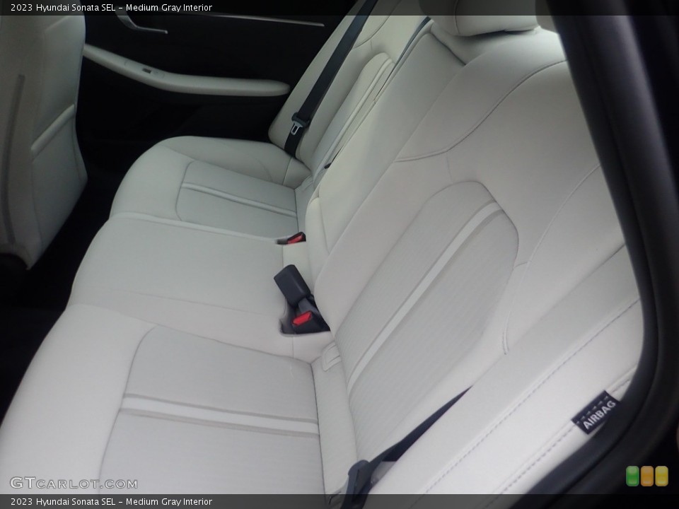 Medium Gray Interior Rear Seat for the 2023 Hyundai Sonata SEL #145198252