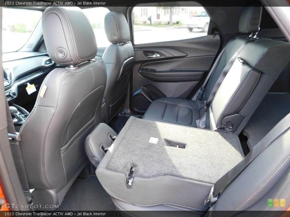 Jet Black Interior Rear Seat for the 2023 Chevrolet TrailBlazer ACTIV AWD #145198792