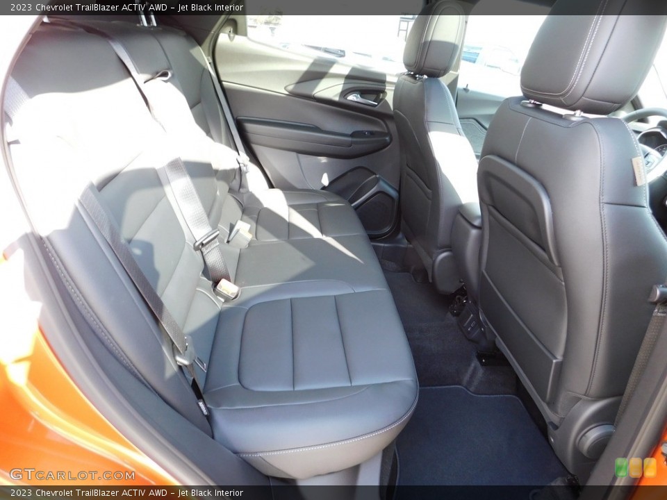 Jet Black Interior Rear Seat for the 2023 Chevrolet TrailBlazer ACTIV AWD #145198849