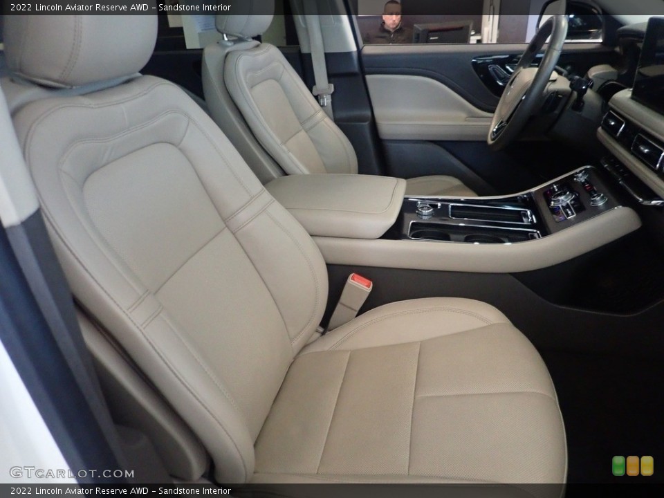 Sandstone Interior Photo for the 2022 Lincoln Aviator Reserve AWD #145200770