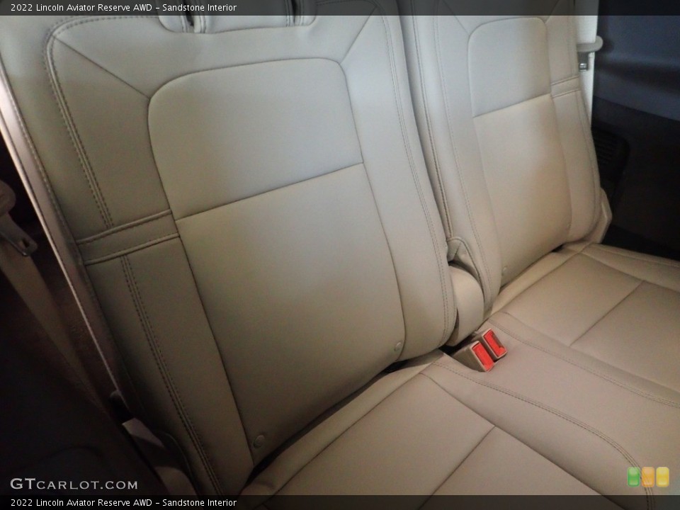 Sandstone Interior Rear Seat for the 2022 Lincoln Aviator Reserve AWD #145200860