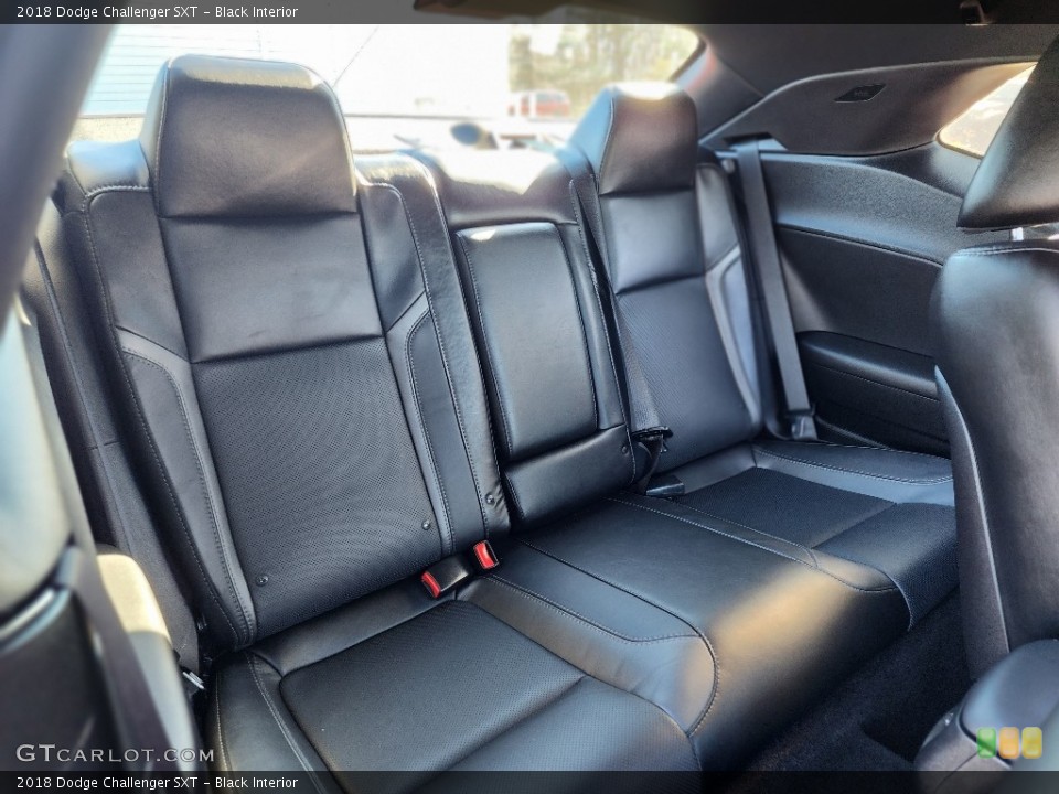 Black Interior Rear Seat for the 2018 Dodge Challenger SXT #145208384