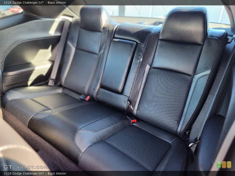 Black Interior Rear Seat for the 2018 Dodge Challenger SXT #145208450
