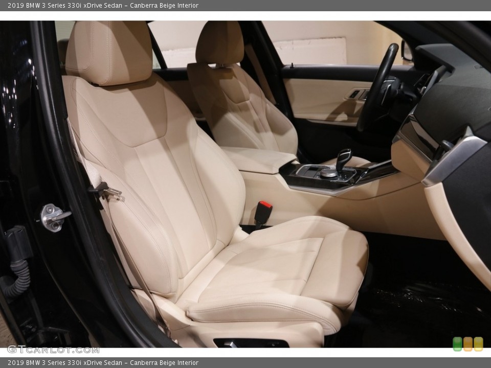 Canberra Beige Interior Photo for the 2019 BMW 3 Series 330i xDrive Sedan #145208477