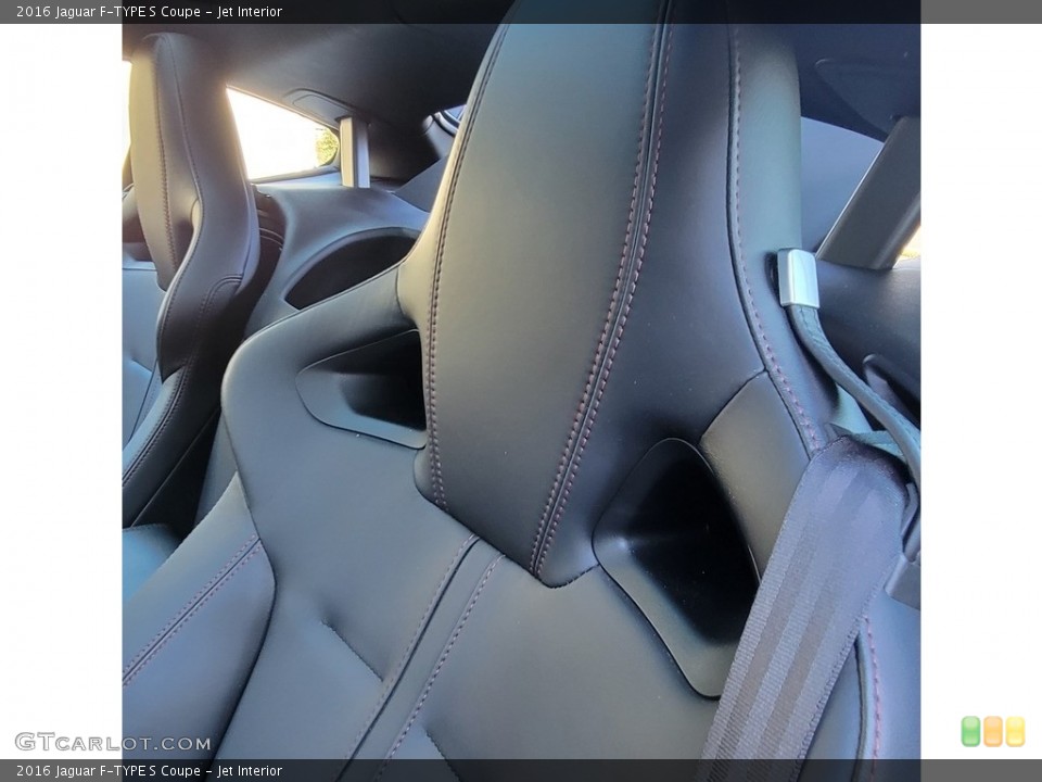 Jet Interior Front Seat for the 2016 Jaguar F-TYPE S Coupe #145209296