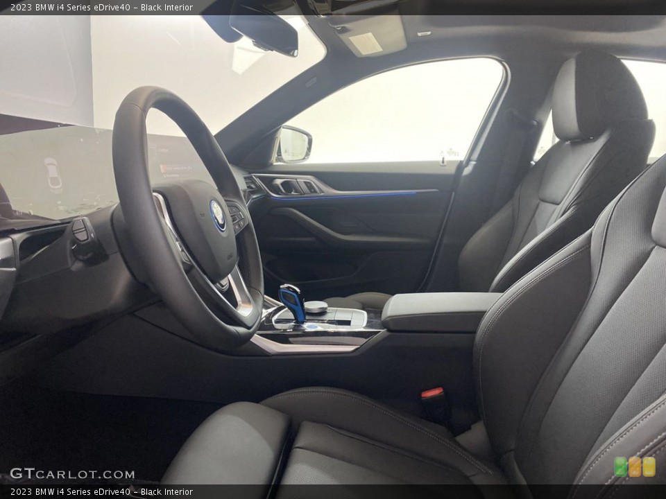 Black Interior Front Seat for the 2023 BMW i4 Series eDrive40 #145209924