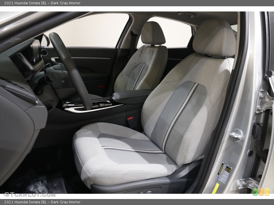 Dark Gray Interior Photo for the 2021 Hyundai Sonata SEL #145210161