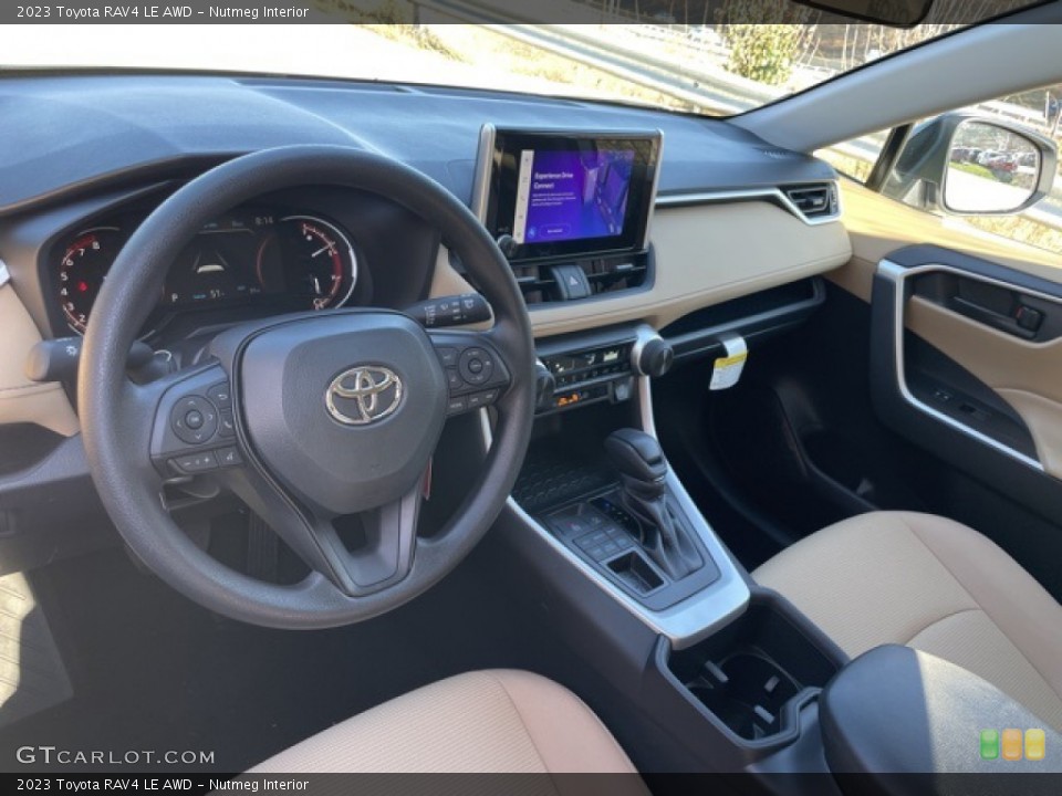 Nutmeg Interior Photo for the 2023 Toyota RAV4 LE AWD #145211622