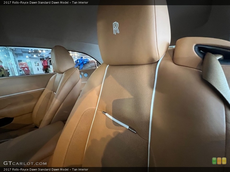 Tan 2017 Rolls-Royce Dawn Interiors