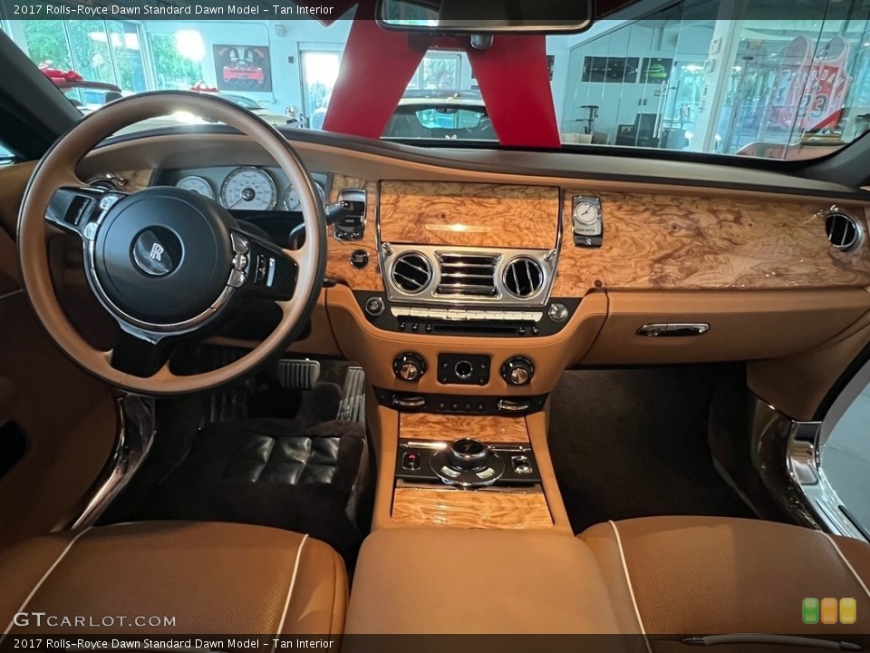 Tan Interior Dashboard for the 2017 Rolls-Royce Dawn  #145213557