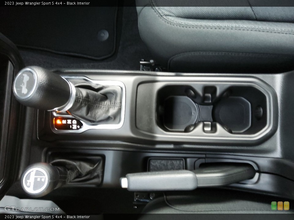 Black Interior Transmission for the 2023 Jeep Wrangler Sport S 4x4 #145213689