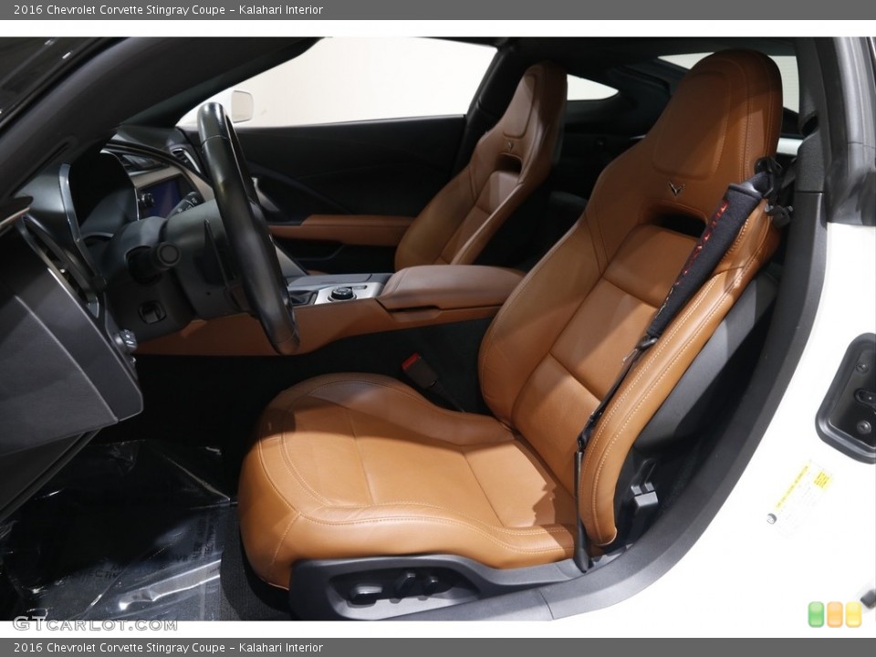 Kalahari Interior Front Seat for the 2016 Chevrolet Corvette Stingray Coupe #145215282