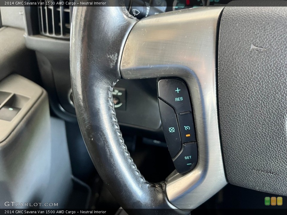 Neutral Interior Steering Wheel for the 2014 GMC Savana Van 1500 AWD Cargo #145216853
