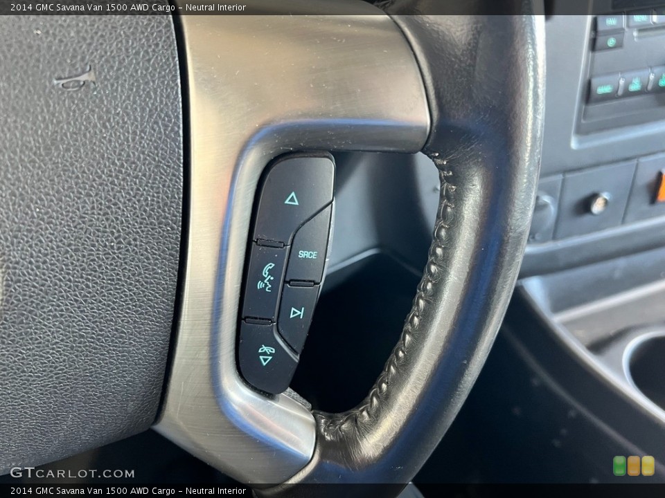 Neutral Interior Steering Wheel for the 2014 GMC Savana Van 1500 AWD Cargo #145216877