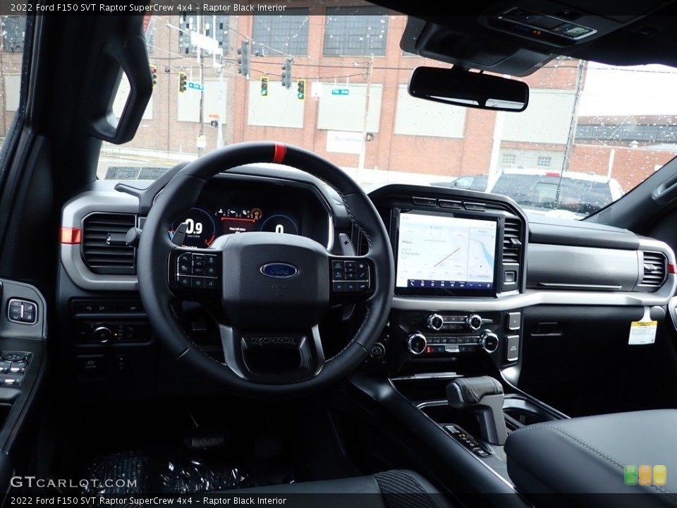 Raptor Black Interior Front Seat for the 2022 Ford F150 SVT Raptor SuperCrew 4x4 #145222260