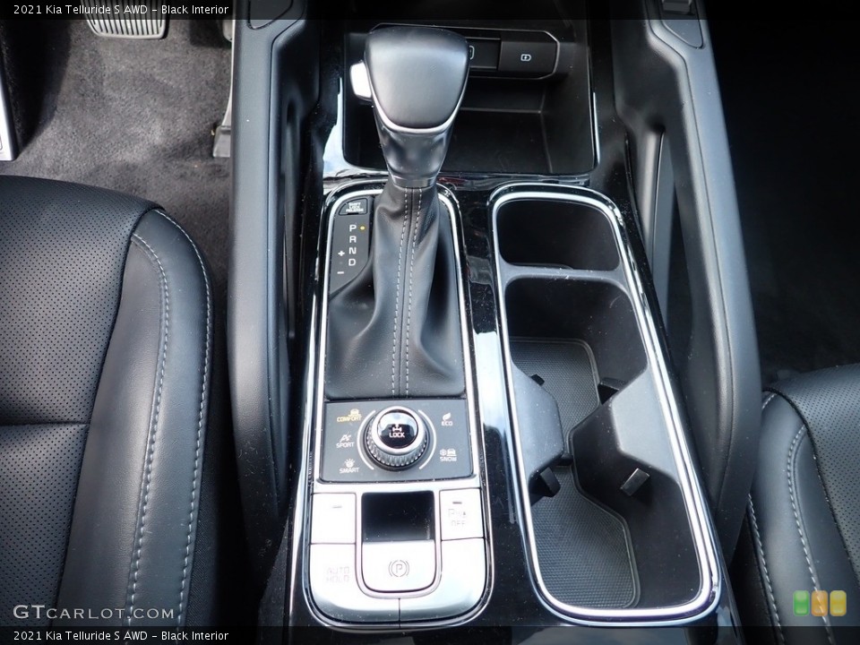 Black Interior Transmission for the 2021 Kia Telluride S AWD #145222263